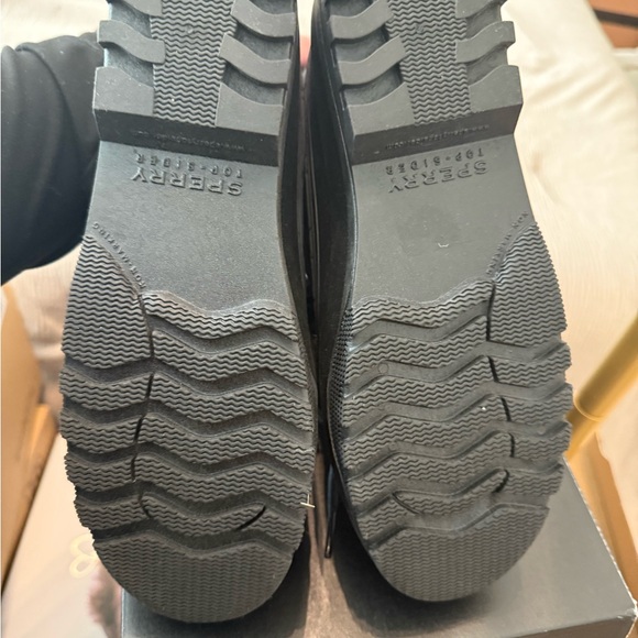 Sperry Black Lace-Up Winter Boots - Picture 4 of 4
